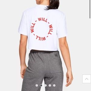 Under Armour “Be Seen” cropped top